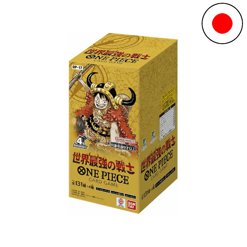One Piece The World’s Strongest Warriors Display [OP-17] (JP)