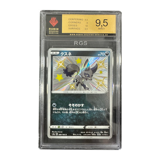 Kleptifux Rubin 9,5 Mint+ Pokémon Slab s4a 280 Japanisch